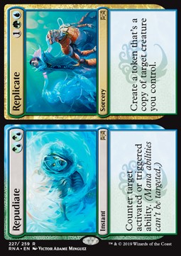 Repudiate // Replicate - Ravnica Allegiance (Rare) [RNA-227] - JotaCards - Tu Tienda de TCG