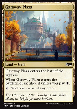 Gateway Plaza - Ravnica Allegiance (Common) [RNA-247] - JotaCards - Tu Tienda de TCG
