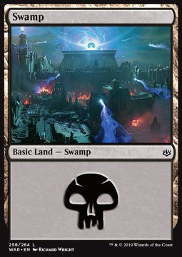 Swamp (V.3) - War of the Spark (Land) [WAR-258] - JotaCards - Tu Tienda de TCG