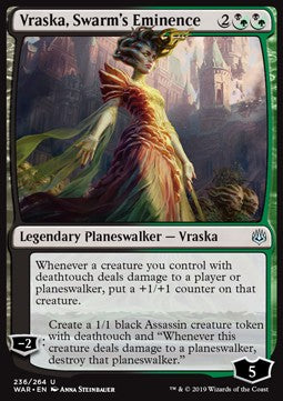 Vraska, Swarm's Eminence - War of the Spark (Uncommon) [WAR-236] - JotaCards - Tu Tienda de TCG