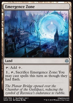 Emergence Zone - War of the Spark (Uncommon) [WAR-245] - JotaCards - Tu Tienda de TCG