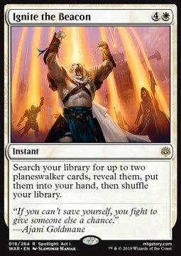 Ignite the Beacon - War of the Spark (Rare) [WAR-18] - JotaCards - Tu Tienda de TCG