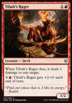 Tibalt's Rager - War of the Spark (Uncommon) [WAR-147] - JotaCards - Tu Tienda de TCG