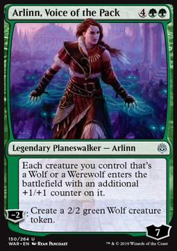 Arlinn, Voice of the Pack - War of the Spark (Uncommon) [WAR-150] - JotaCards - Tu Tienda de TCG