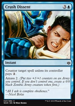 Crush Dissent - War of the Spark (Common) [WAR-47] - JotaCards - Tu Tienda de TCG