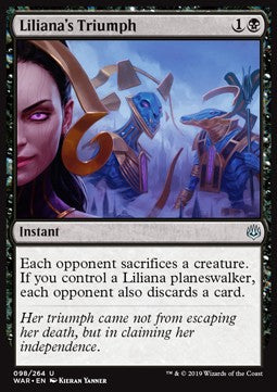 Liliana's Triumph - War of the Spark (Uncommon) [WAR-98] - JotaCards - Tu Tienda de TCG