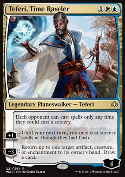 Teferi, Time Raveler - War of the Spark (Rare) [WAR-221] - JotaCards - Tu Tienda de TCG