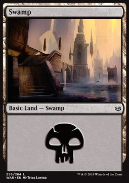 Swamp (V.1) - War of the Spark (Land) [WAR-256] - JotaCards - Tu Tienda de TCG