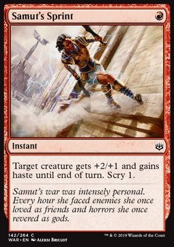 Samut's Sprint - War of the Spark (Common) [WAR-142] - JotaCards - Tu Tienda de TCG