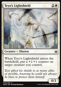Teyo's Lightshield - War of the Spark (Common) [WAR-33] - JotaCards - Tu Tienda de TCG