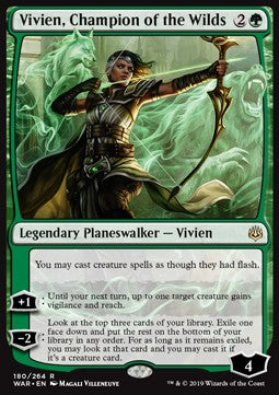 Vivien, Champion of the Wilds - War of the Spark (Rare) [WAR-180] - JotaCards - Tu Tienda de TCG