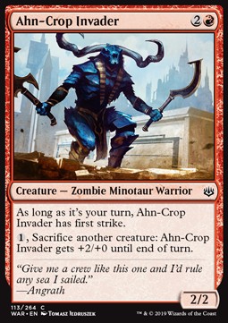Ahn-Crop Invader - War of the Spark (Common) [WAR-113] - JotaCards - Tu Tienda de TCG