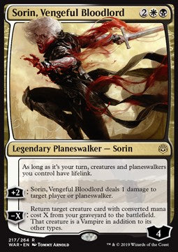 Sorin, Vengeful Bloodlord - War of the Spark (Rare) [WAR-217] - JotaCards - Tu Tienda de TCG