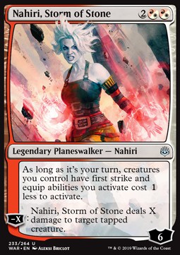 Nahiri, Storm of Stone - War of the Spark (Uncommon) [WAR-233] - JotaCards - Tu Tienda de TCG