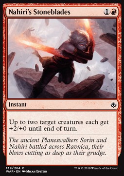 Nahiri's Stoneblades - War of the Spark (Common) [WAR-139] - JotaCards - Tu Tienda de TCG