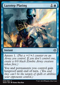 Lazotep Plating - War of the Spark (Uncommon) [WAR-59] - JotaCards - Tu Tienda de TCG