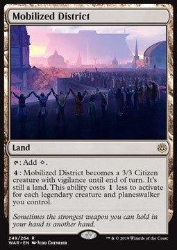 Mobilized District - War of the Spark (Rare) [WAR-249] - JotaCards - Tu Tienda de TCG