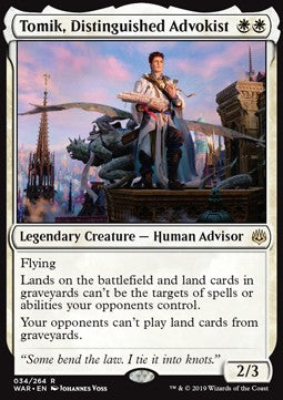 Tomik, Distinguished Advokist - War of the Spark (Rare) [WAR-34] - JotaCards - Tu Tienda de TCG