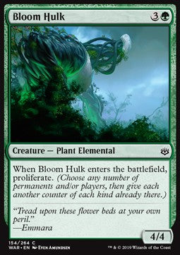 Bloom Hulk - War of the Spark (Common) [WAR-154] - JotaCards - Tu Tienda de TCG