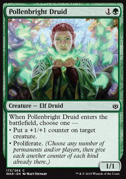 Pollenbright Druid - War of the Spark (Common) [WAR-173] - JotaCards - Tu Tienda de TCG