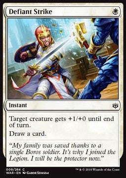 Defiant Strike - War of the Spark (Common) [WAR-9] - JotaCards - Tu Tienda de TCG
