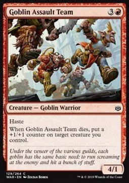 Goblin Assault Team - War of the Spark (Common) [WAR-129] - JotaCards - Tu Tienda de TCG