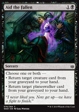 Aid the Fallen - War of the Spark (Common) [WAR-76] - JotaCards - Tu Tienda de TCG