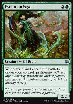Evolution Sage - War of the Spark (Uncommon) [WAR-159] - JotaCards - Tu Tienda de TCG