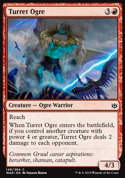 Turret Ogre - War of the Spark (Common) [WAR-148] - JotaCards - Tu Tienda de TCG