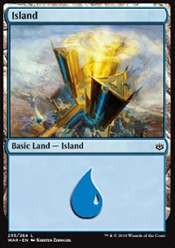 Island (V.3) - War of the Spark (Land) [WAR-255] - JotaCards - Tu Tienda de TCG