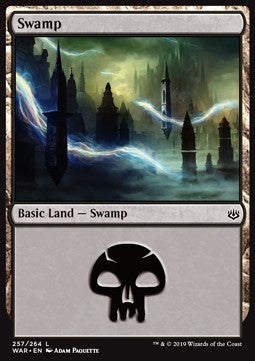 Swamp (V.2) - War of the Spark (Land) [WAR-257] - JotaCards - Tu Tienda de TCG
