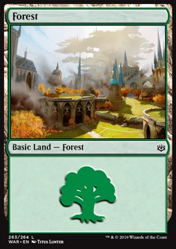 Forest (V.2) - War of the Spark (Land) [WAR-263] - JotaCards - Tu Tienda de TCG