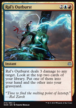 Ral's Outburst - War of the Spark (Uncommon) [WAR-212] - JotaCards - Tu Tienda de TCG