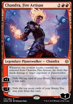 Chandra, Fire Artisan - War of the Spark (Rare) [WAR-119] - JotaCards - Tu Tienda de TCG