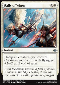 Rally of Wings - War of the Spark (Uncommon) [WAR-27] - JotaCards - Tu Tienda de TCG