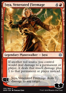 Jaya, Venerated Firemage - War of the Spark (Uncommon) [WAR-135] - JotaCards - Tu Tienda de TCG