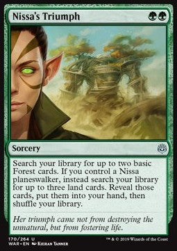 Nissa's Triumph - War of the Spark (Uncommon) [WAR-170] - JotaCards - Tu Tienda de TCG