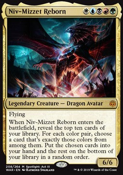 Niv-Mizzet Reborn - War of the Spark (Mythic) [WAR-208] - JotaCards - Tu Tienda de TCG