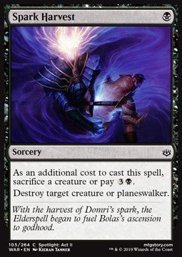 Spark Harvest - War of the Spark (Common) [WAR-105] - JotaCards - Tu Tienda de TCG
