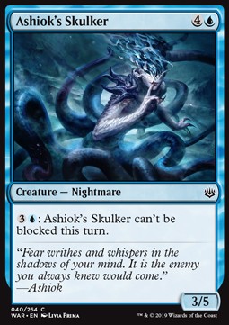Ashiok's Skulker - War of the Spark (Common) [WAR-40] - JotaCards - Tu Tienda de TCG