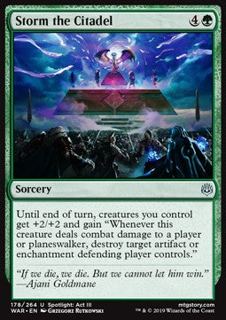 Storm the Citadel - War of the Spark (Uncommon) [WAR-178] - JotaCards - Tu Tienda de TCG