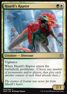 Huatli's Raptor - War of the Spark (Uncommon) [WAR-200] - JotaCards - Tu Tienda de TCG