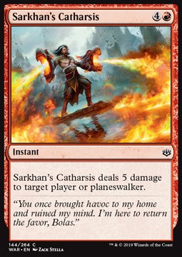 Sarkhan's Catharsis - War of the Spark (Common) [WAR-144] - JotaCards - Tu Tienda de TCG