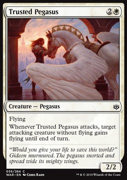 Trusted Pegasus - War of the Spark (Common) [WAR-36] - JotaCards - Tu Tienda de TCG