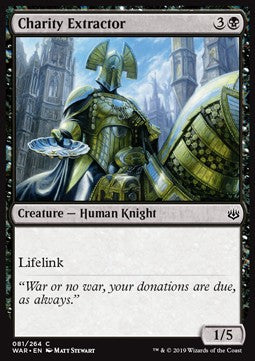 Charity Extractor - War of the Spark (Common) [WAR-81] - JotaCards - Tu Tienda de TCG