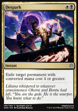 Despark - War of the Spark (Uncommon) [WAR-190] - JotaCards - Tu Tienda de TCG