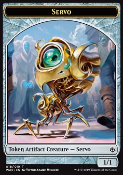 Servo Token (Artifact 1/1) - War of the Spark (Token) [WAR-T18] - JotaCards - Tu Tienda de TCG