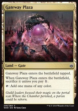 Gateway Plaza - War of the Spark (Common) [WAR-246] - JotaCards - Tu Tienda de TCG