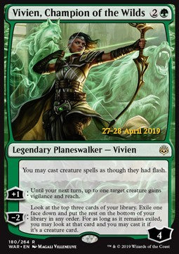 Vivien, Champion of the Wilds - War of the Spark: Extras (Rare) [XWAR-180] - JotaCards - Tu Tienda de TCG