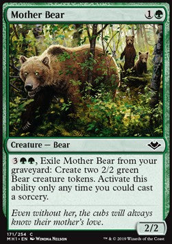 Mother Bear - Modern Horizons (Common) [MH1-171] - JotaCards - Tu Tienda de TCG
